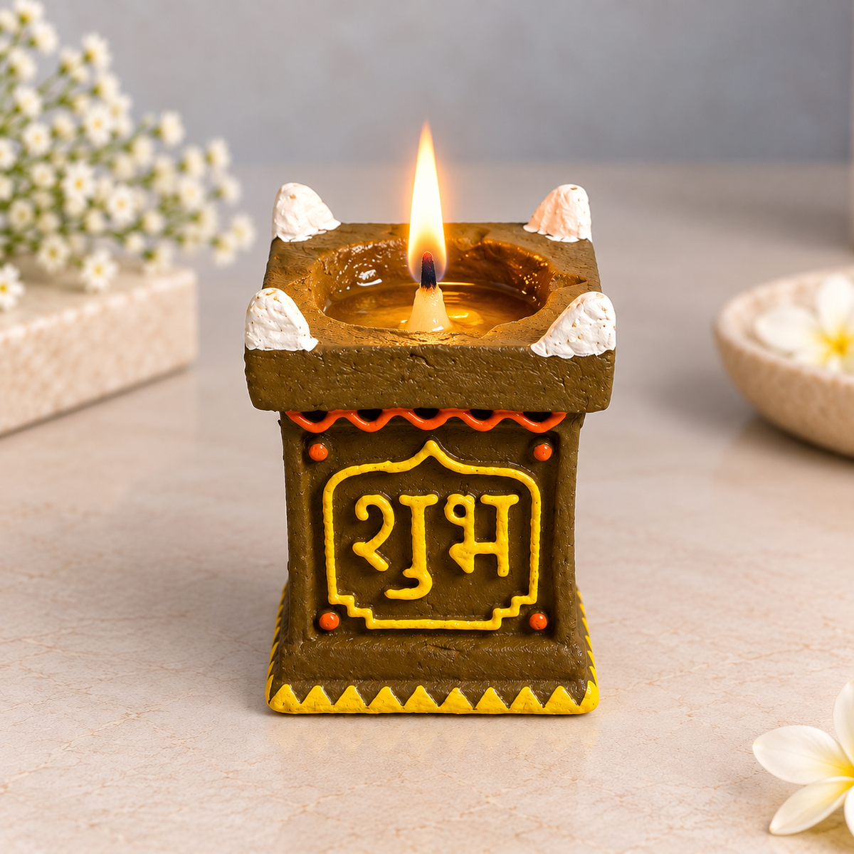 Tulsi Vrindavan Diya