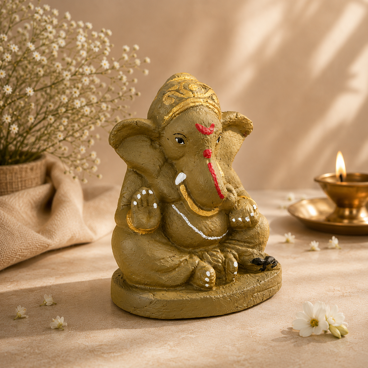 Cowdung Ganpati Bappa