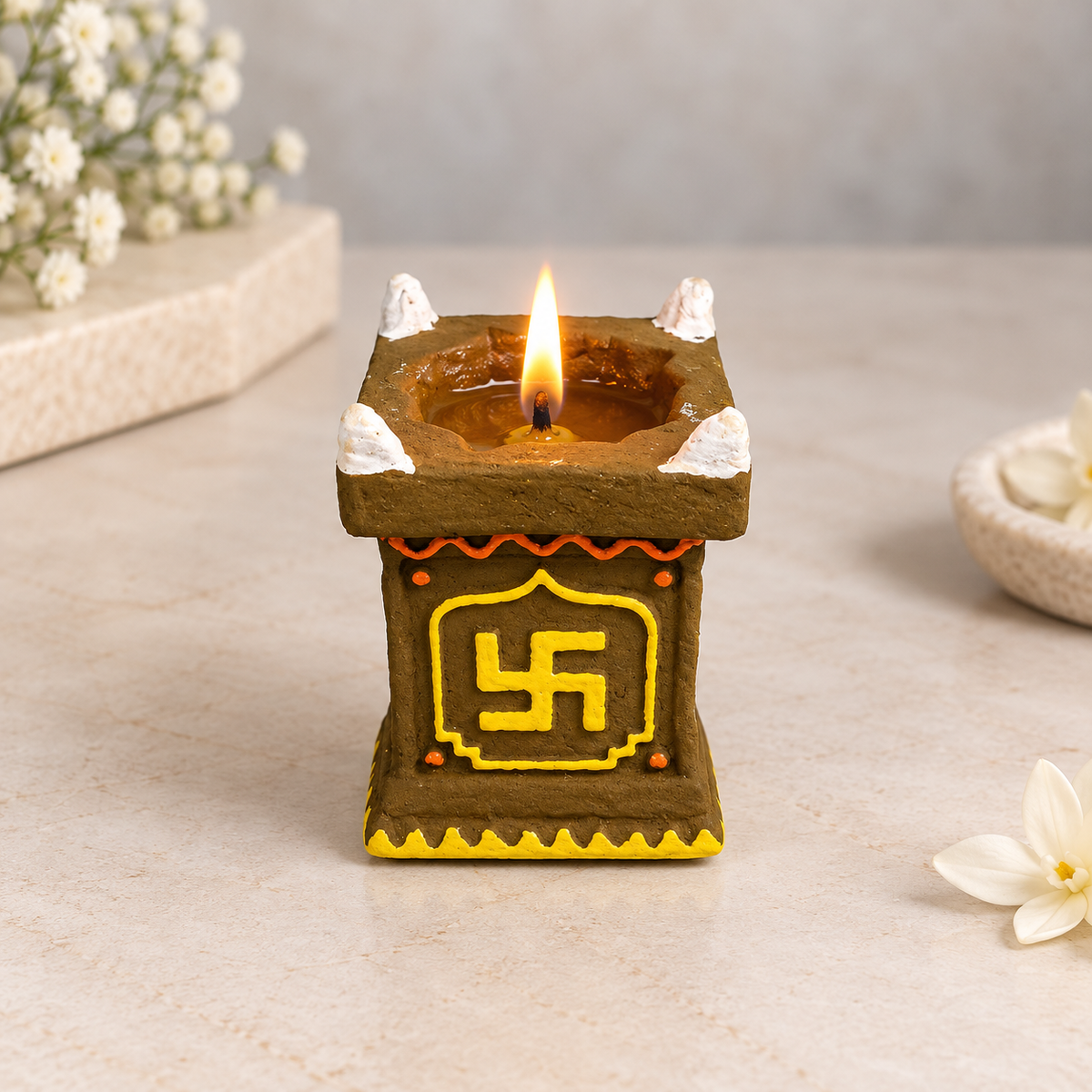 Tulsi Vrindavan Diya