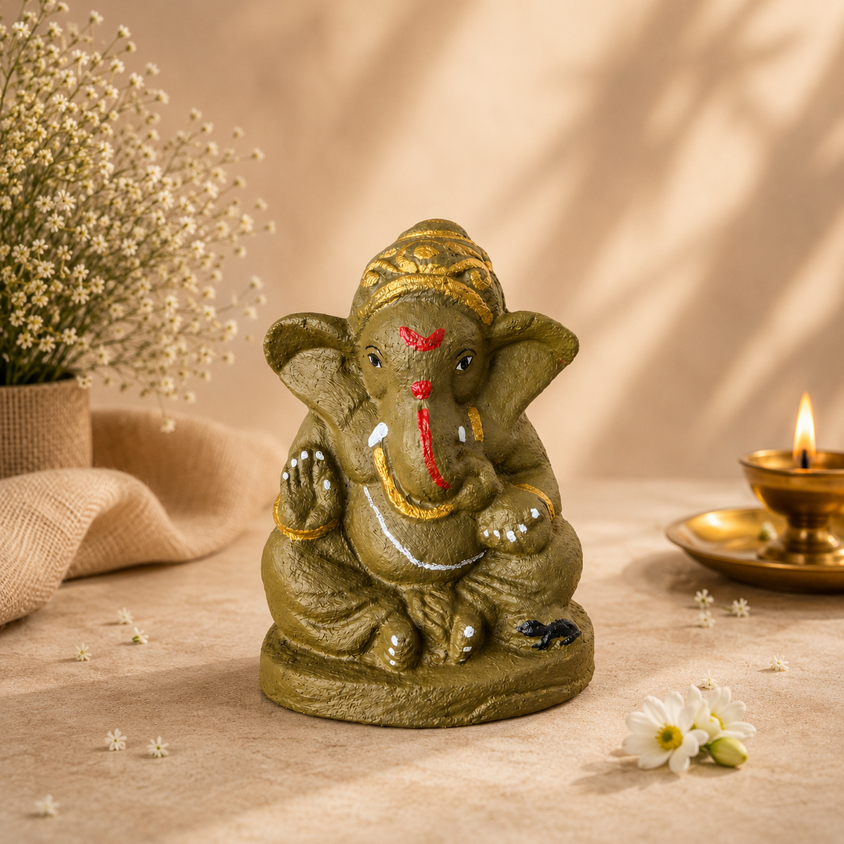 Cowdung Ganpati Bappa