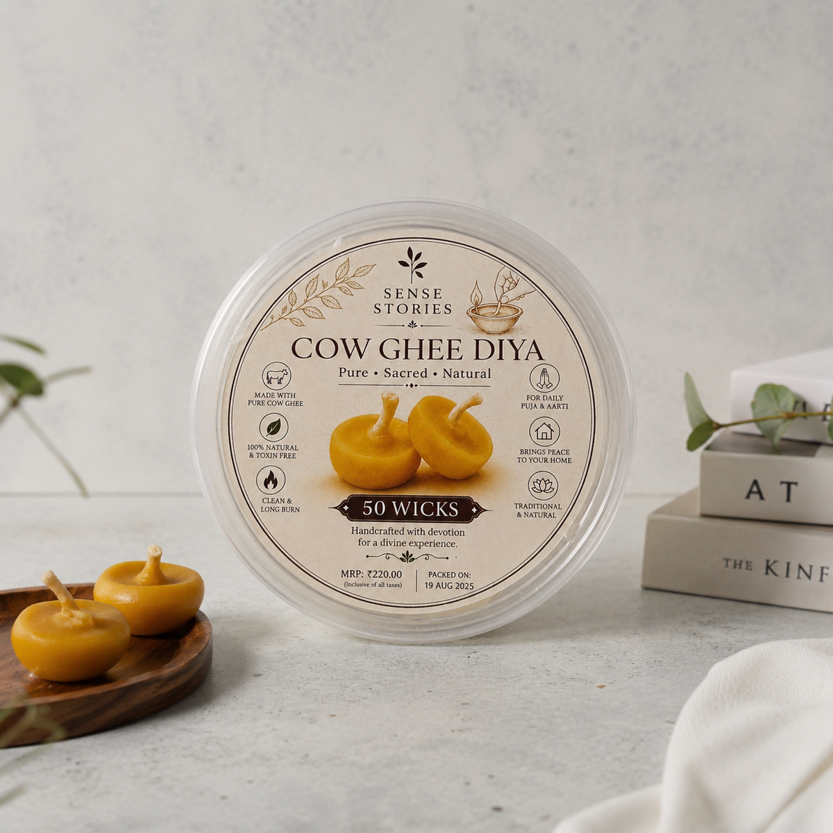 Cow Ghee Diya