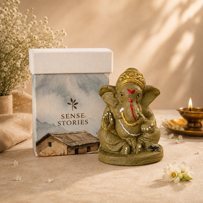 Cowdung Ganpati Bappa